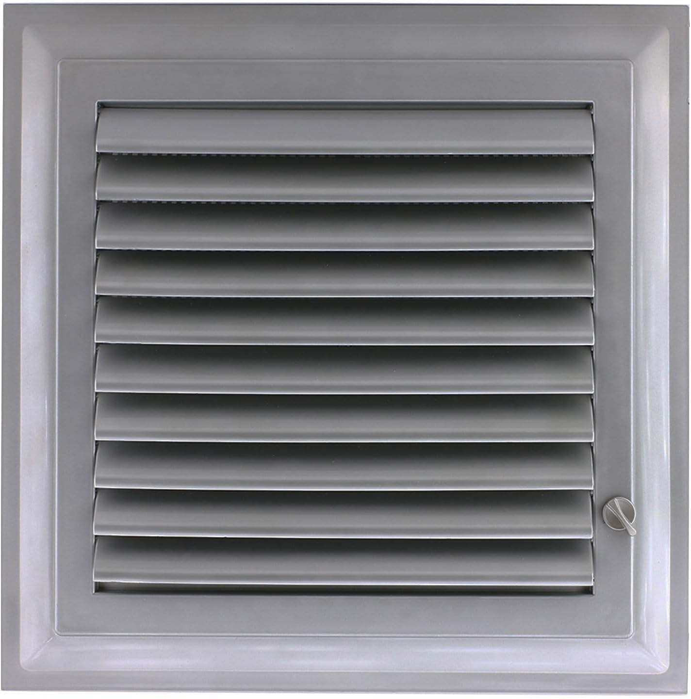 Menfez Banyo Wc Tuvalet Havalandırma Plastik Panjur Gri 45x65 CM