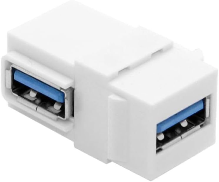 Parcbeny 25355 USB 3.0 90 DERECE DİŞİ-DİŞİ KONNEKTÖR USB Tip A erkek uçlarıyla bağlayarak uzatma olarak kullanmanızı sağlar.