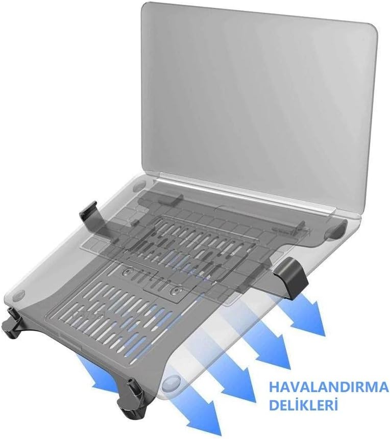 NB FP-2 Ergonomic Monitör Kolları için 10"-17" Uyumlu Vesa Montaj Laptop Aparatı