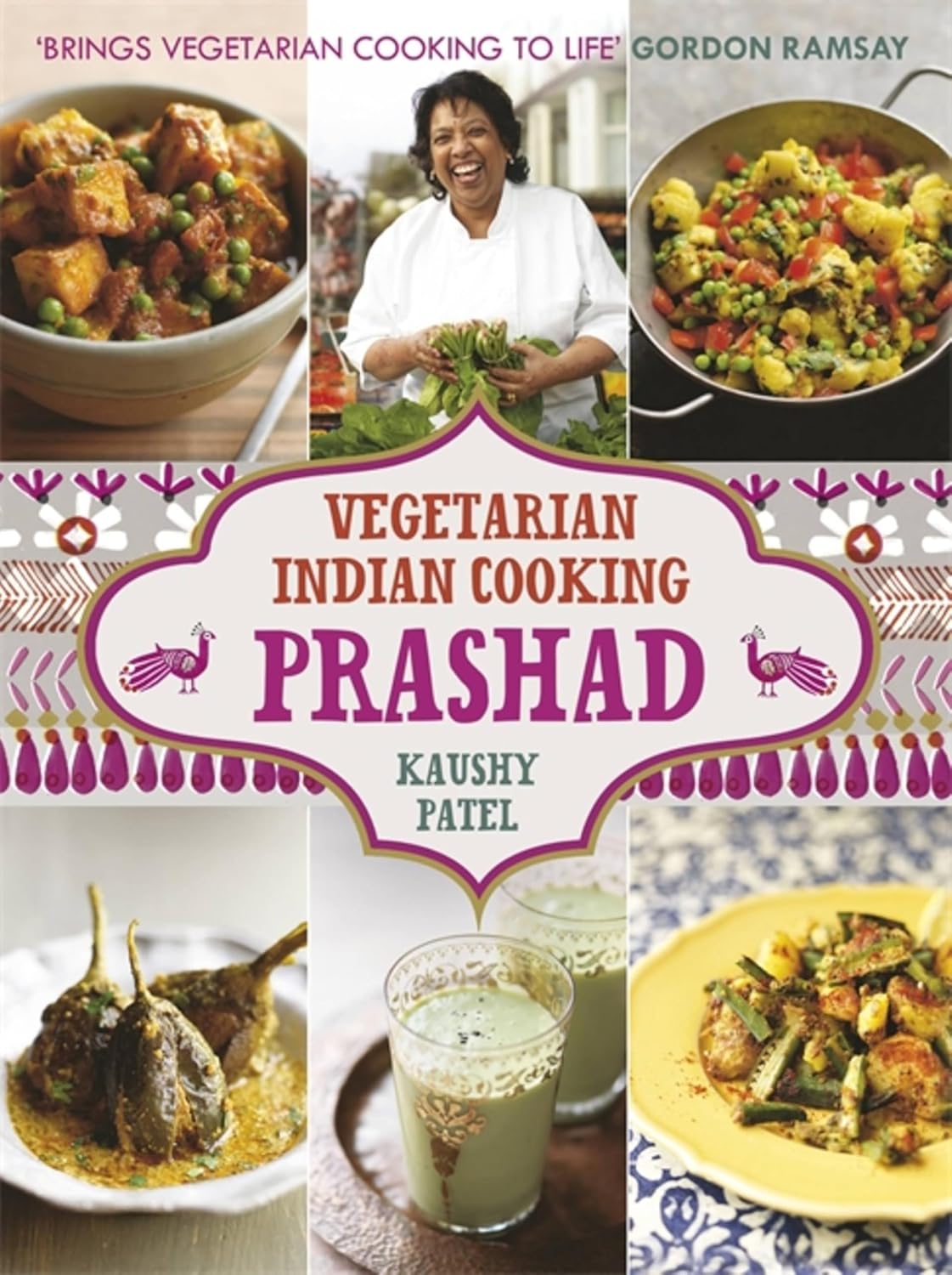 Vegetarian Indian Cooking: Prashad (Kapak değişebilir)
