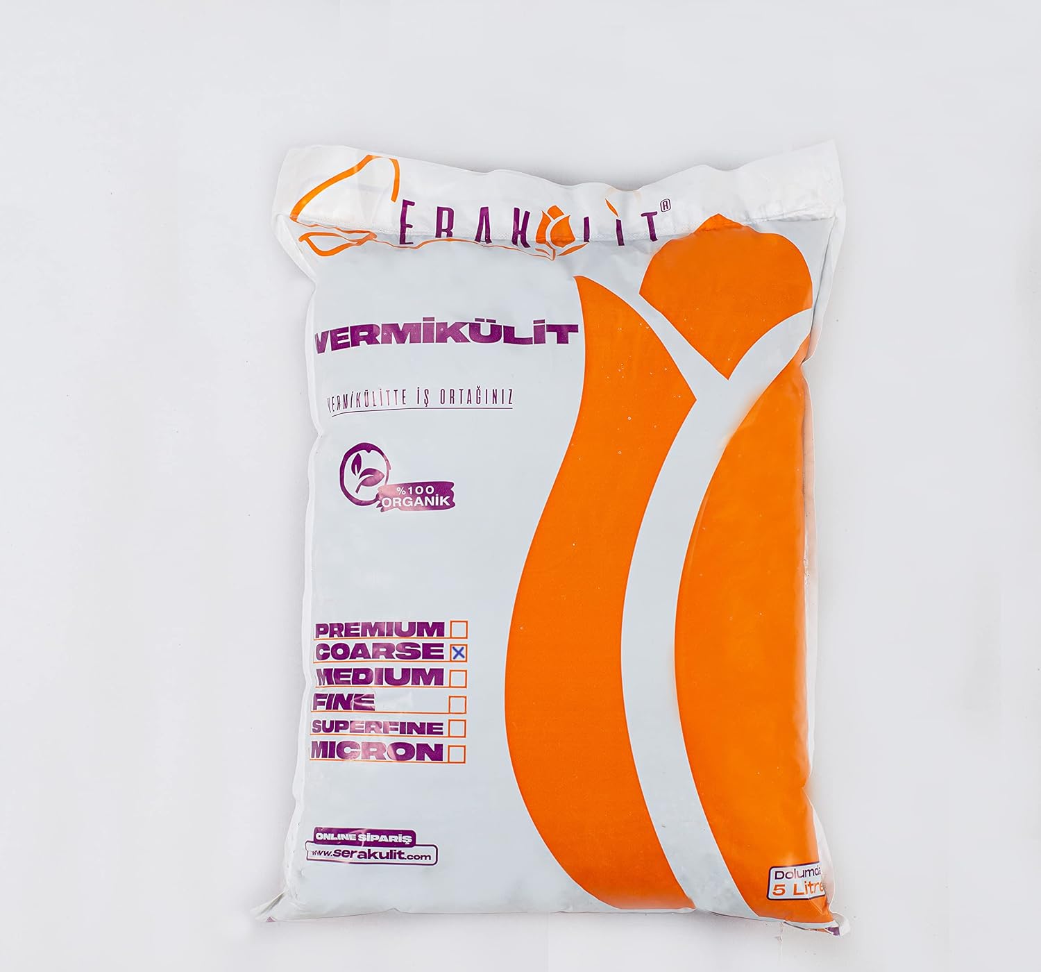 Vermikülit - Coarse 5 Litre