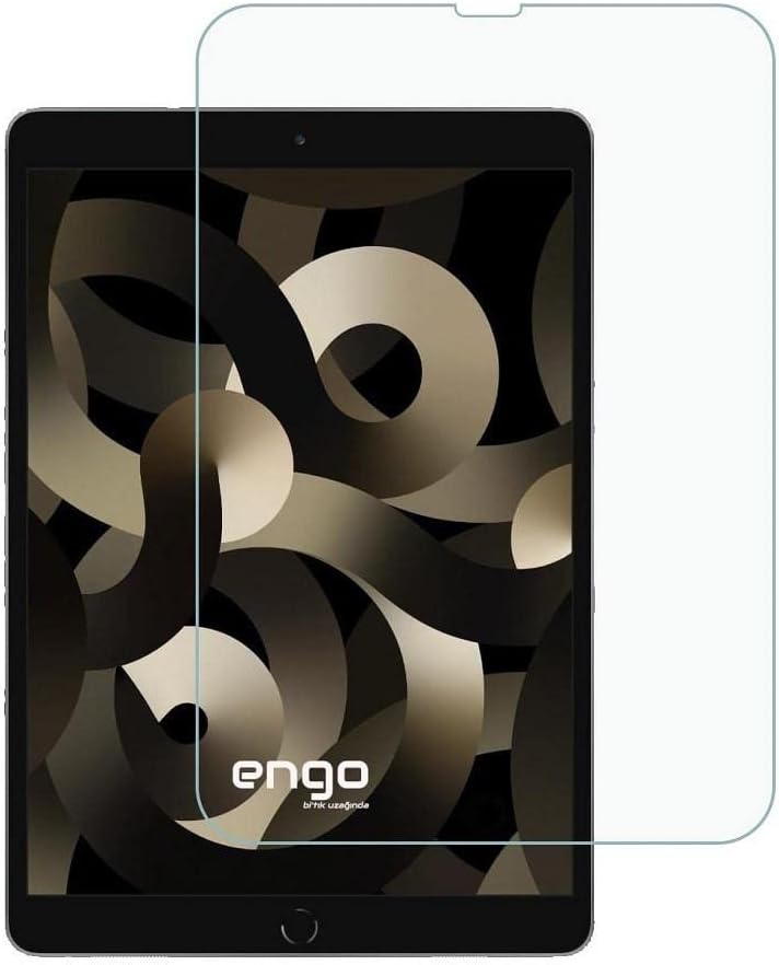 Apple iPad Air 5. 10.9 İnç Nesil İle Uyumlu Ekran Koruyucu 9h Temperli Kırılmaz Esnek Nano Cam, Çizilmeye Ve Darbeye Dayanıklı Koruma, Hd Şeffaf A2588 A2589 A2591