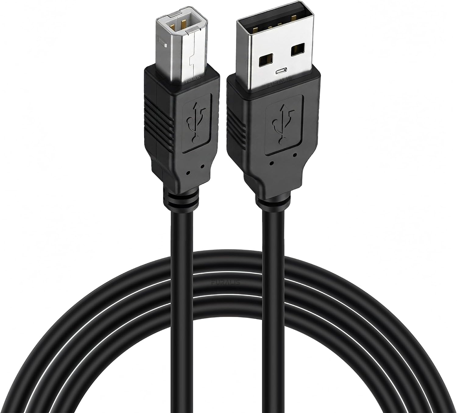 USB to USB-B Yazıcı Tarayıcı Printer Kablosu (3 METRE) - PC ve Laptop ile Yazıcı Ara Bağlantı Data Kablosu - USB 2.0 Hi-Speed - Stabil Performans - Kolay Kullanım