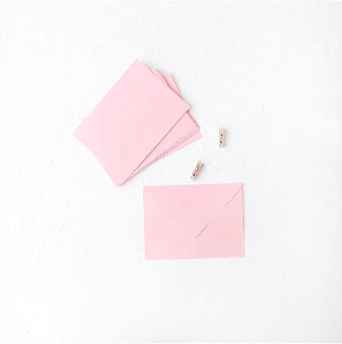 Açık pembe standart zarf, 13x18 cm 25 adet