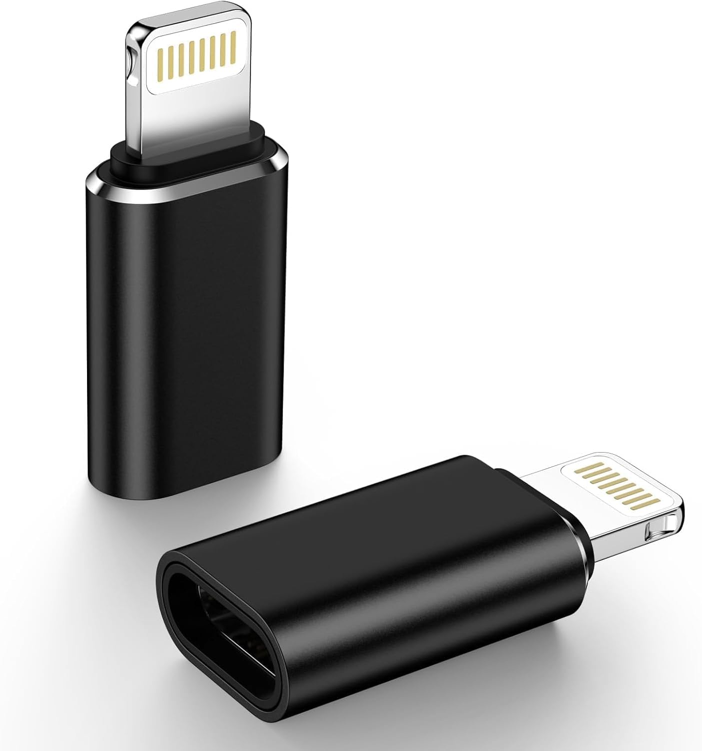 Lightning To USB Type C Dönüştürücü Adaptör x 2 Adet – IPhone & IPad Uyumlu/Iphone 14'e Kadar Uyumlu