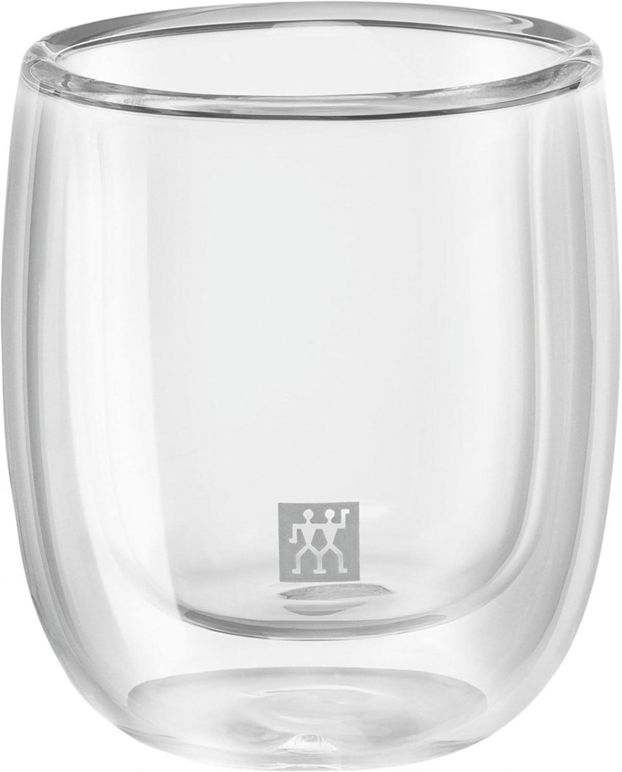 Çift Camlı 2'li Espresso Bardak Seti, Şeffaf, 80 ml