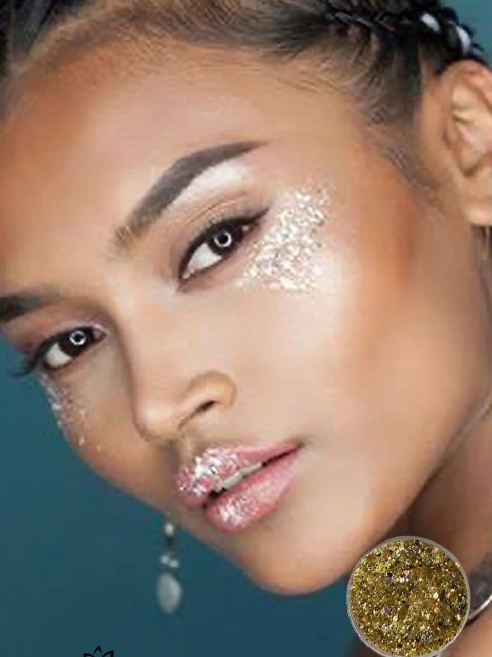 JEL FORM GLITTER KALICI MAKYAJ SİMİ (ALTIN)