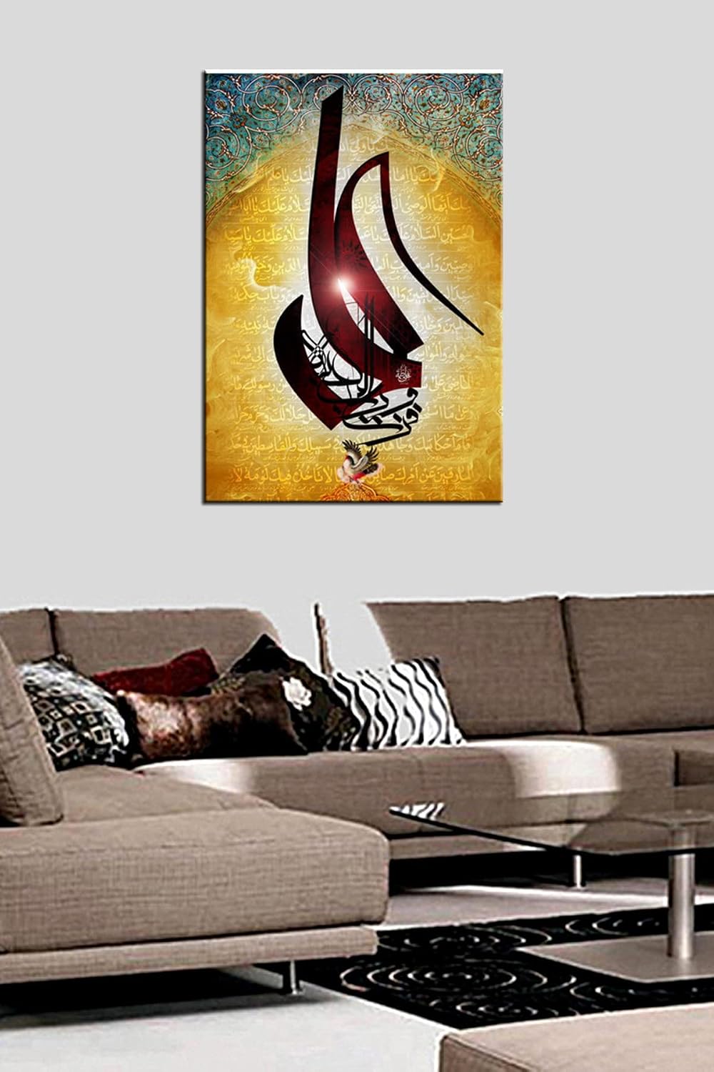 50x35 Dekoratif Hat kanvas tablo