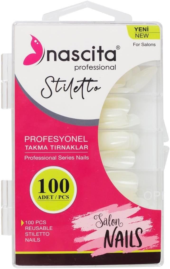 100'lü Kutulu Stiletto Takma Tırnak - 164
