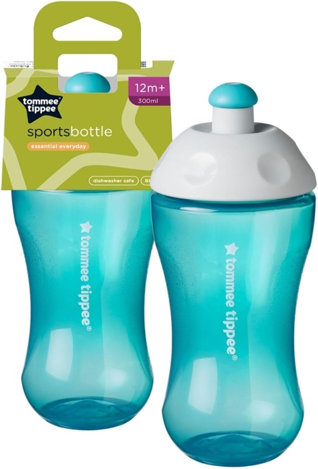 Akıtmaz Damlatmaz Isı Yalıtımlı Sportif Bardak Suluk 300 ML 12AY+ TURKUAZ