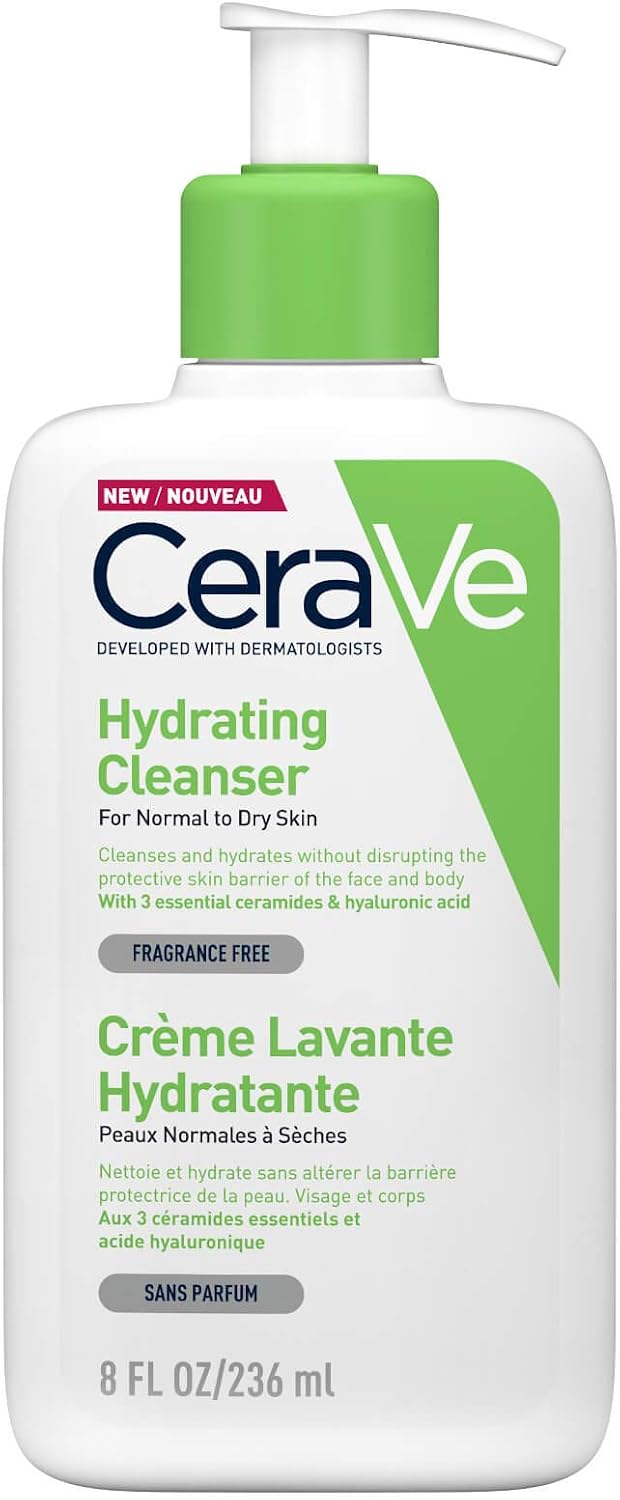 CeraVe Nemlendiren Temizleyici Kuru ve Normal Ciltler (236 ml)