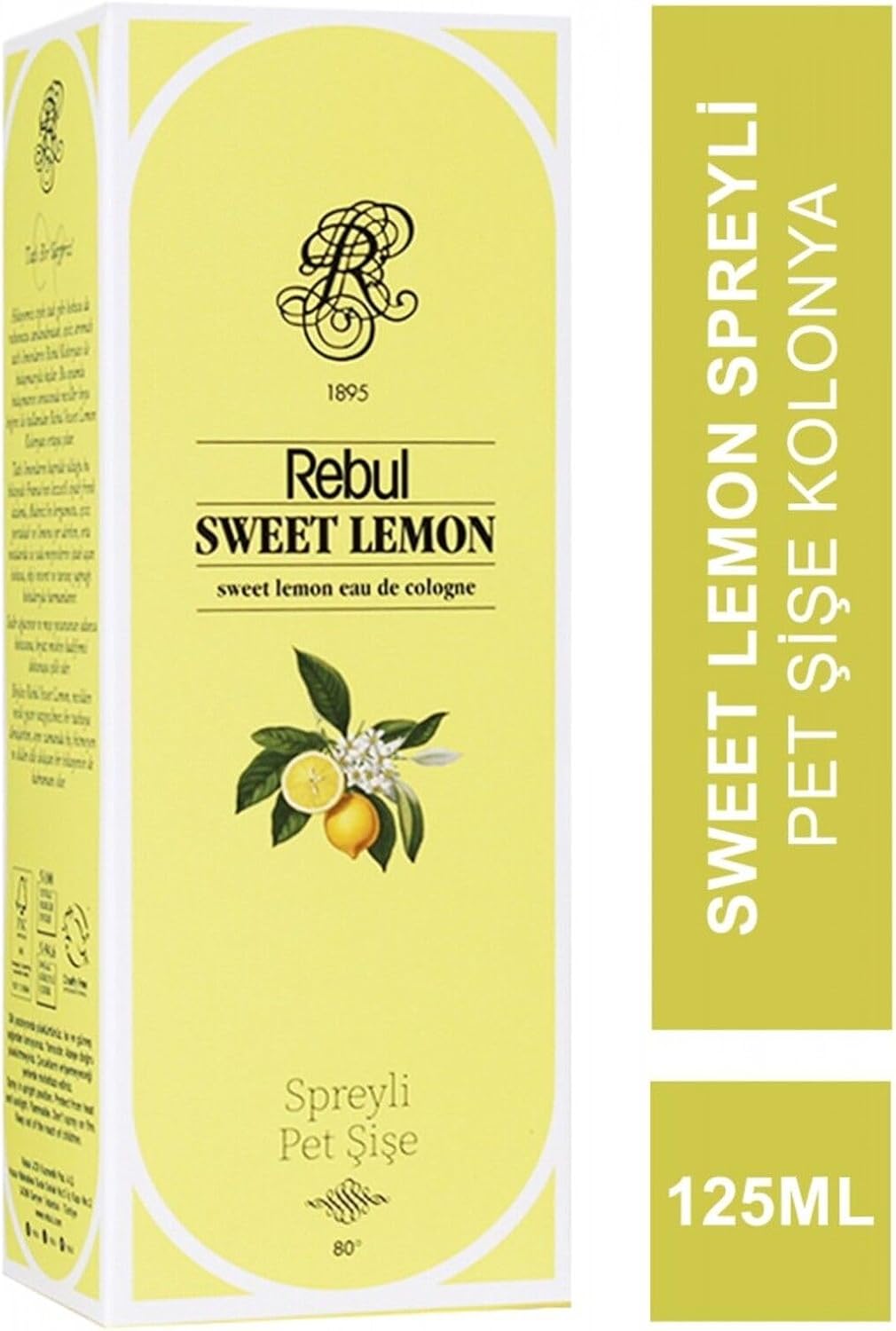 Tatlı Limon Eau De Cologne 125 ml