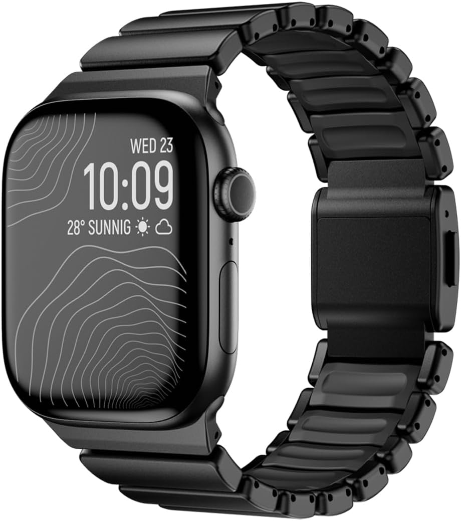 Apple ile uyumlu Watch Ultra 1/2/3 49mm Kordon Hafif Saf Titanyum Kayış 149