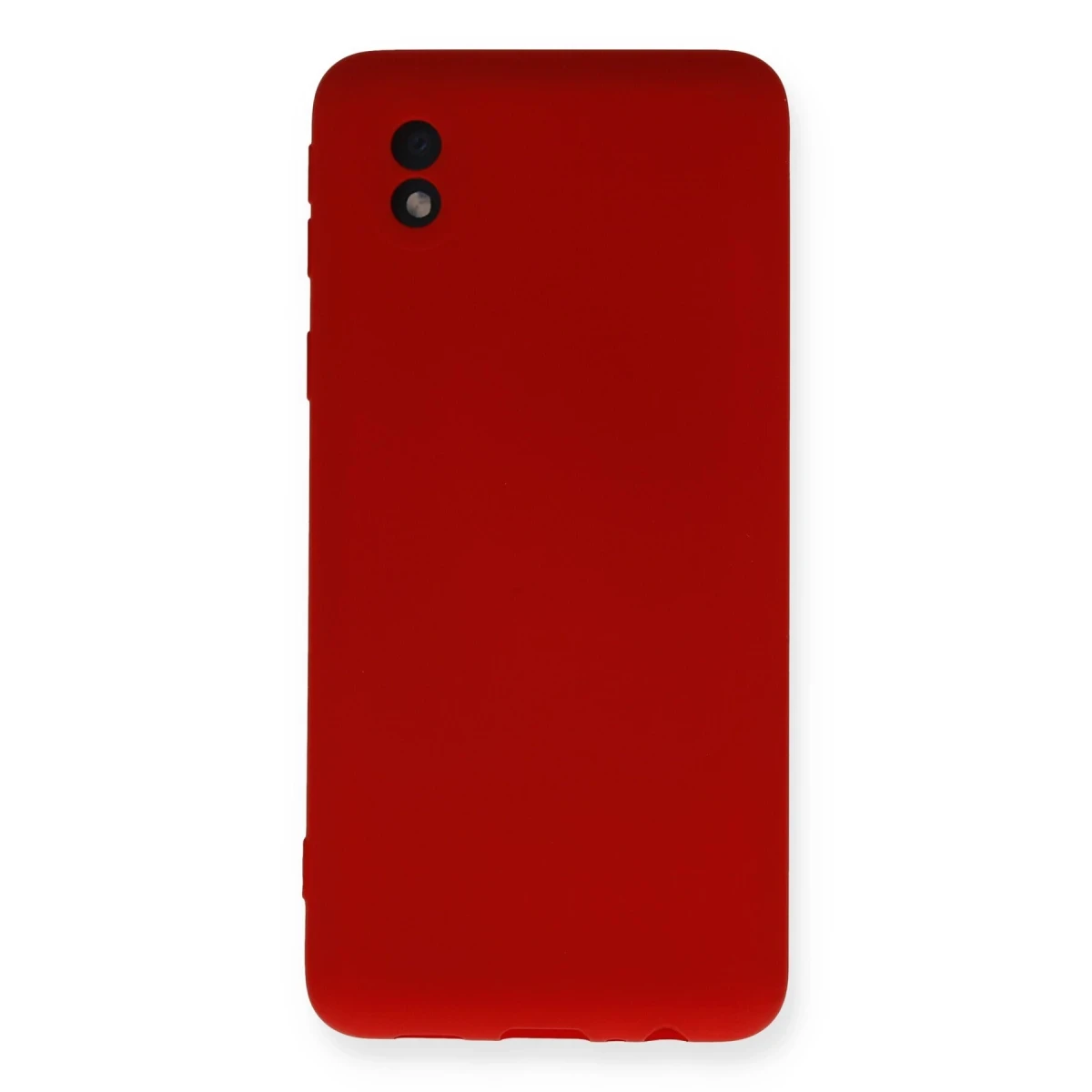 Samsung Galaxy A01 Core Kılıf Nano içi Kadife Silikon - Kırmızı