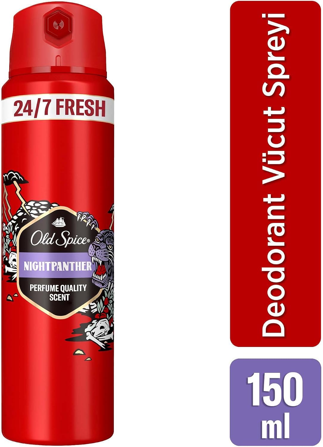 Night Panther Erkek Sprey Vücut Deodorantı 150 ml