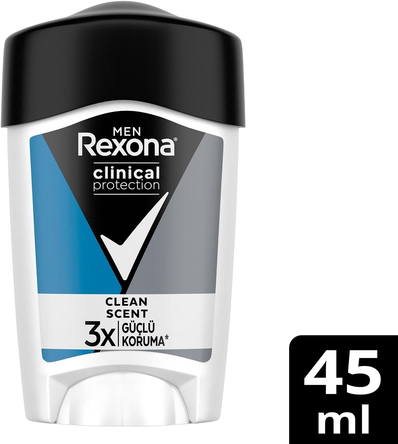 Men Clinical Protection Erkek Stick Deodorant Clean Scent 3x Güçlü Koruma 45 ml