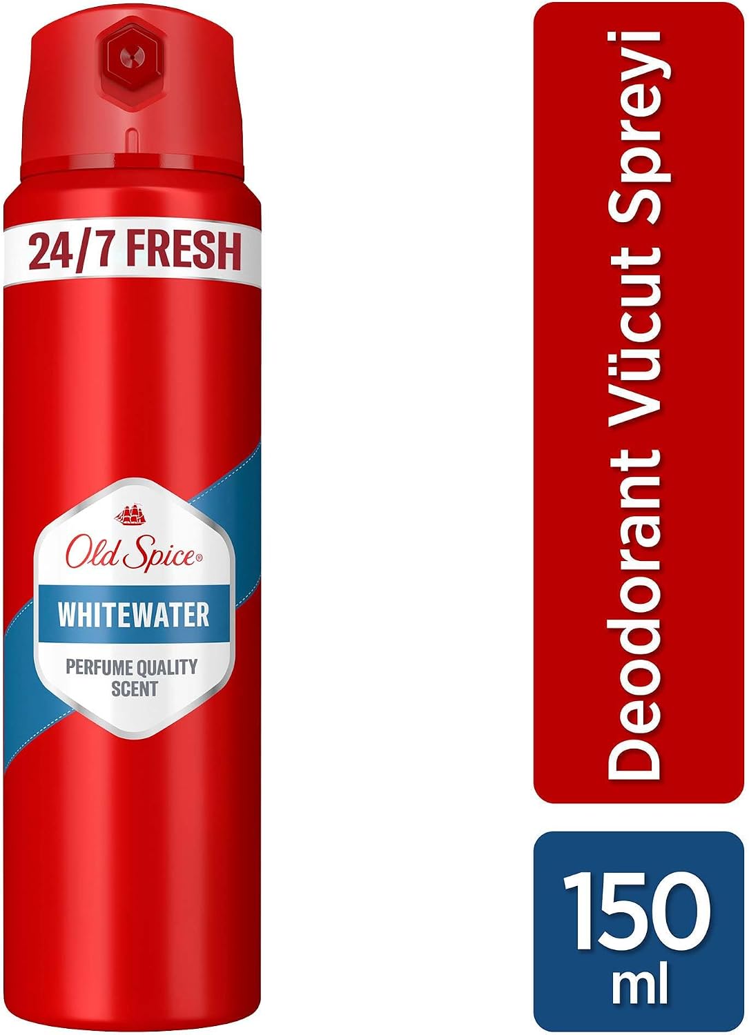 Whitewater Erkek Sprey Vücut Deodorantı 150 ml