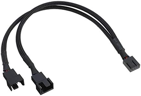 5025 Fan Çoklayıcı Y PWM 4 pin Splitter Çoklayıcı Switch Kablosu