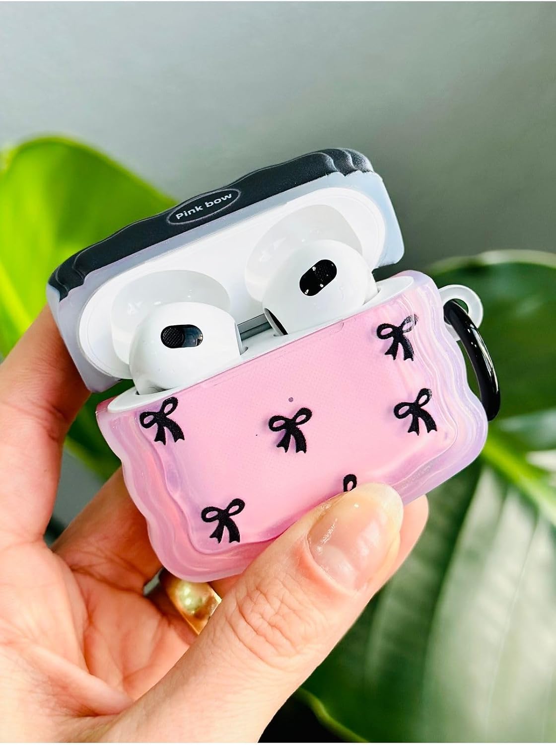 Airpods 3. Nesil ile Uyumlu Baskılı Tasarım Kalın Silikon Koruyucu Kılıf - Baskıminikurdele