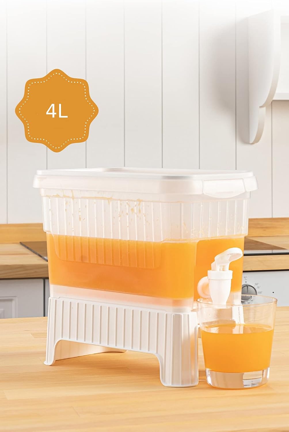 Buzdolabı Sebili, 4L Buzdolabı Sebi, Musluklu Buzdolabı Sebili, Limonta, Vişne Suyu, Buzdolabı Su Sebili