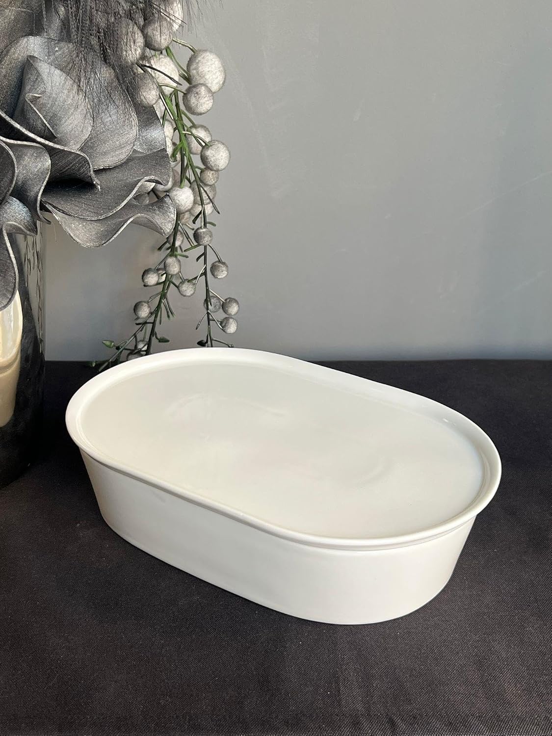 Pera 28 cm Oval Kapaklı Fırın & Saklama Kabı