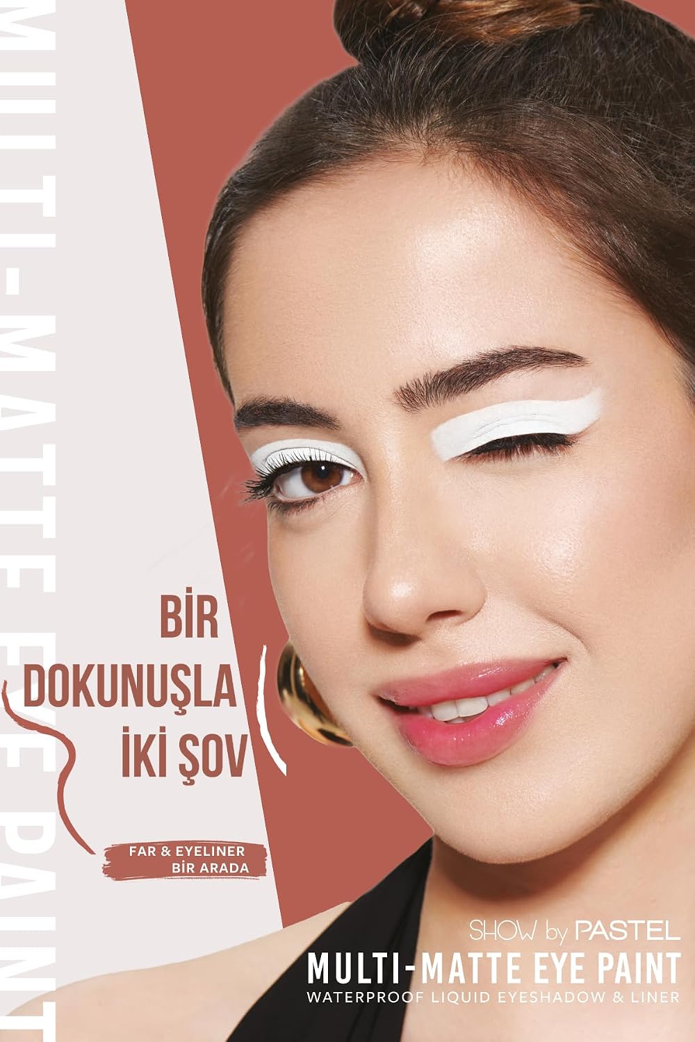 Multi-Matte Eye Paint Waterproof Eyeshadow&Liner, 84 Mood