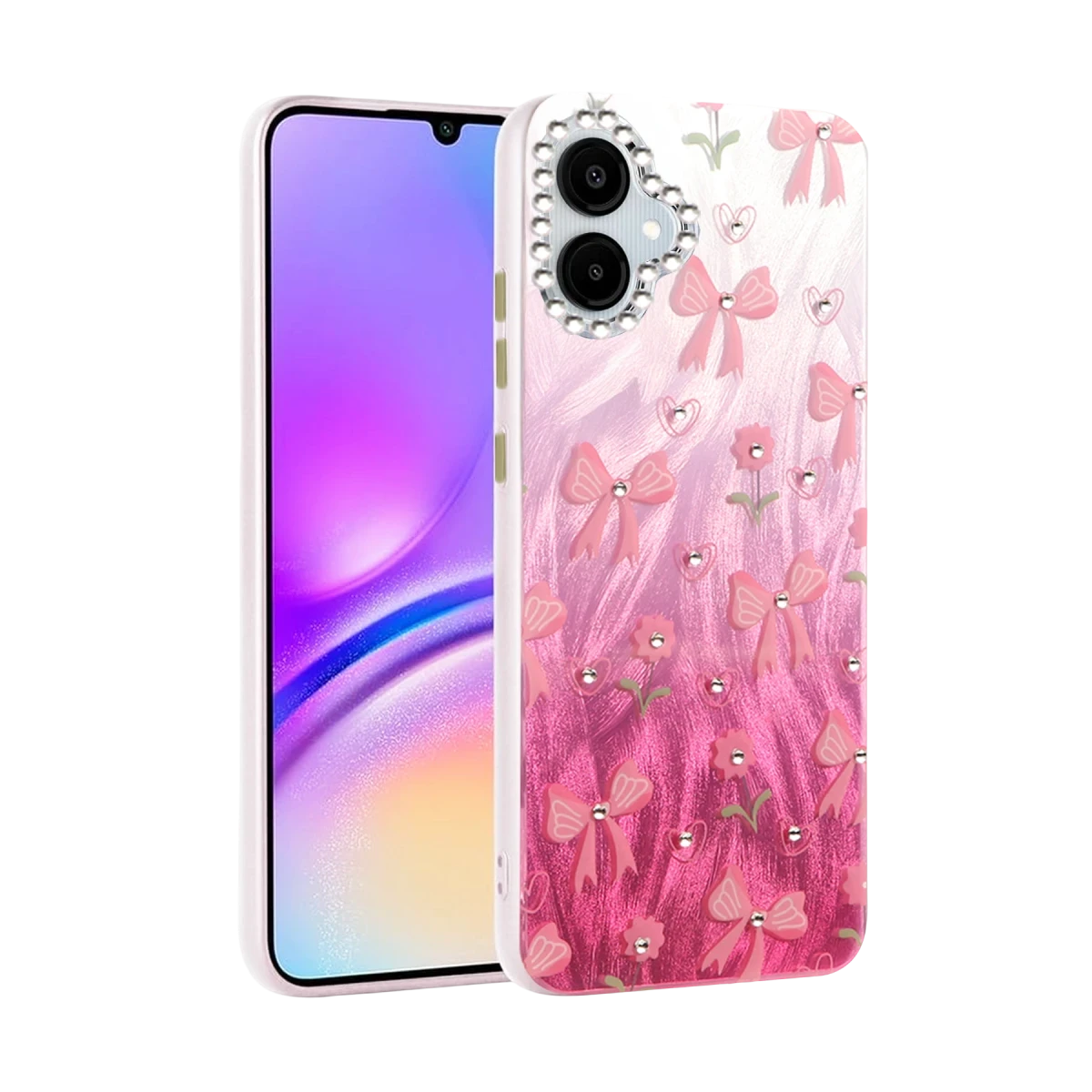 Samsung Galaxy A06 Kılıf Blade Aynalı Desenli Kapak - Desen 3