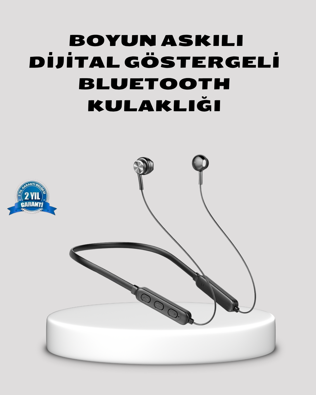 ANC Özellikli Kablosuz Bluetooth Kulaklık – Gürültü Engelleme, Eller Serbest Arama
