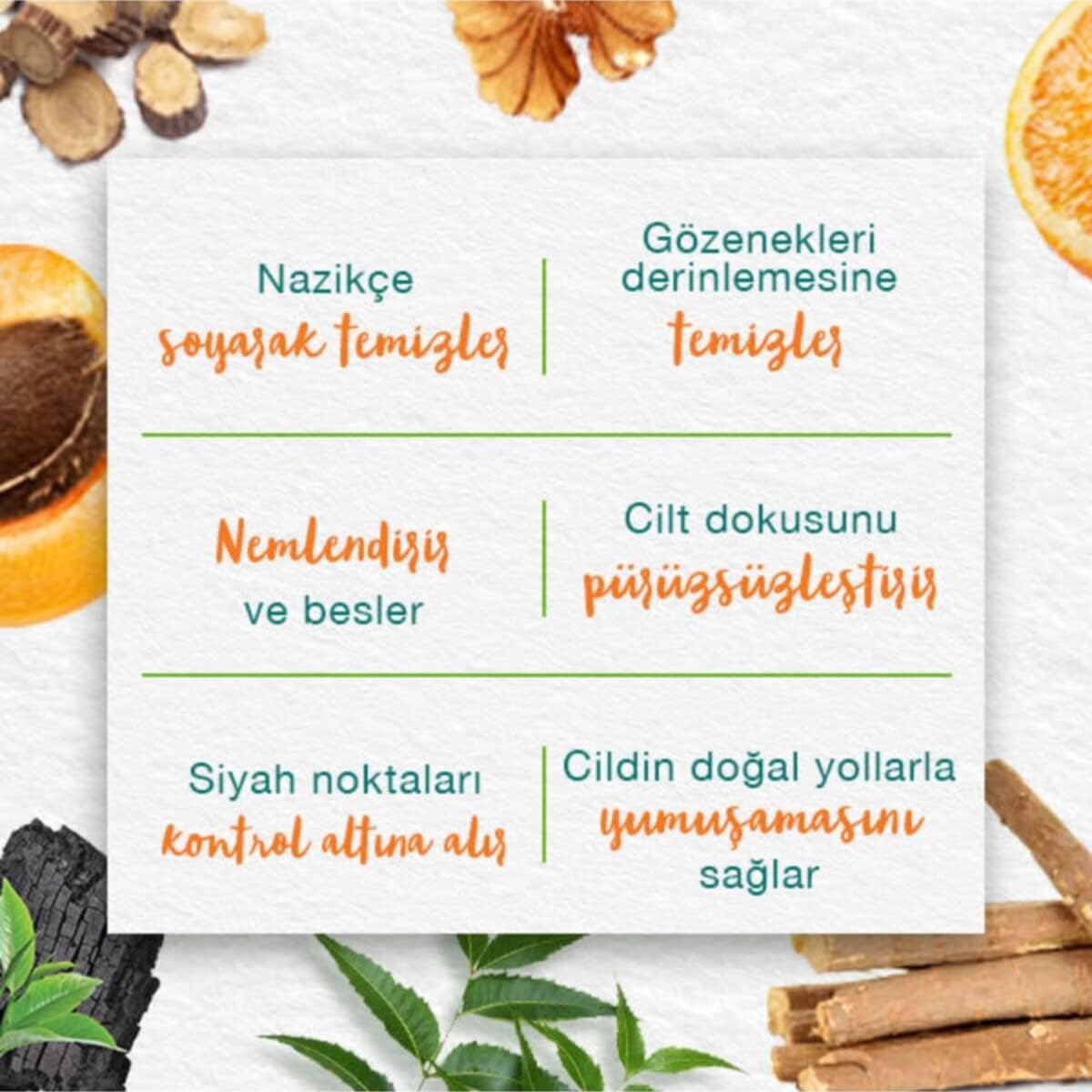 Since 1930 Siyah Nokta Karşıtı Yüz Temizleyici Scrub, Peeling Etkili, Elma, Ceviz, Tüm Ciltler, 75 ml