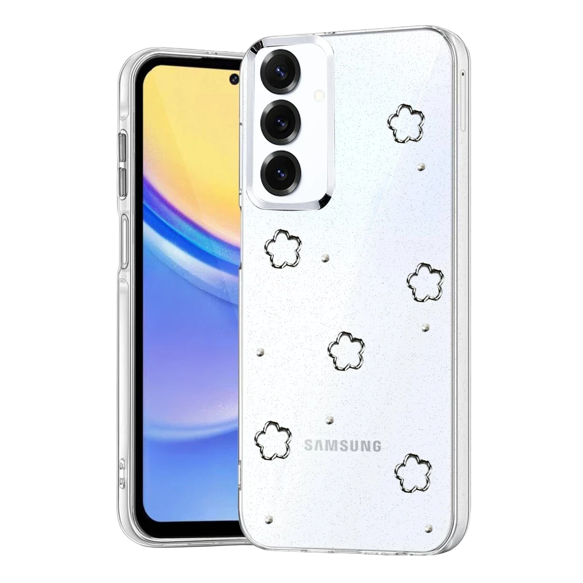 Samsung Galaxy A54 5G Fiyonk Desenli Kapak - Desen 2