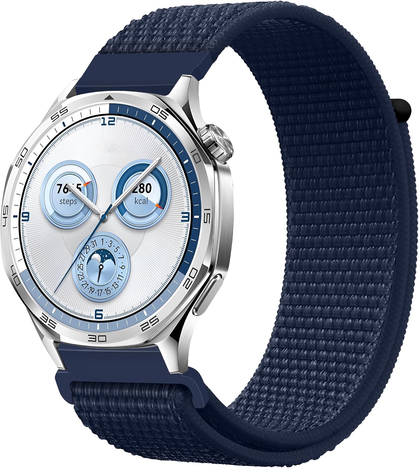 22mm ile Uyumlu Saatler için Hasır 46mm Yumuşak Naylon Kordon HUAWEI Watch (GT7 Pro/GT7/GT6 Pro/GT6/GT5 Pro/GT5/GT4/Watch 4 Pro/GT3/GT3 Pro/GT2/GT2 Pro)