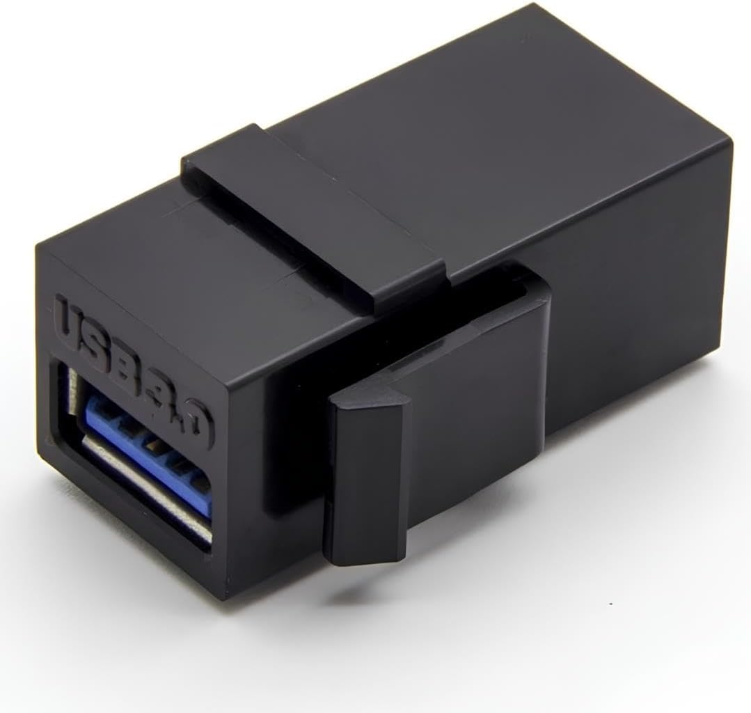 8860 USB 3.0 A Dişi To Dişi Keystone Jack Adaptör Çevirici Uzatma Dönüştürücü Ara Bağlantı