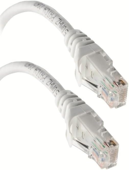 Cat6 Bilgisayar TV Modem Lan Internet Data Kablosu (Cat 6 Ethernet Modem Rj45 Uçlu Jacklı Network ADSL) (5 METRE)
