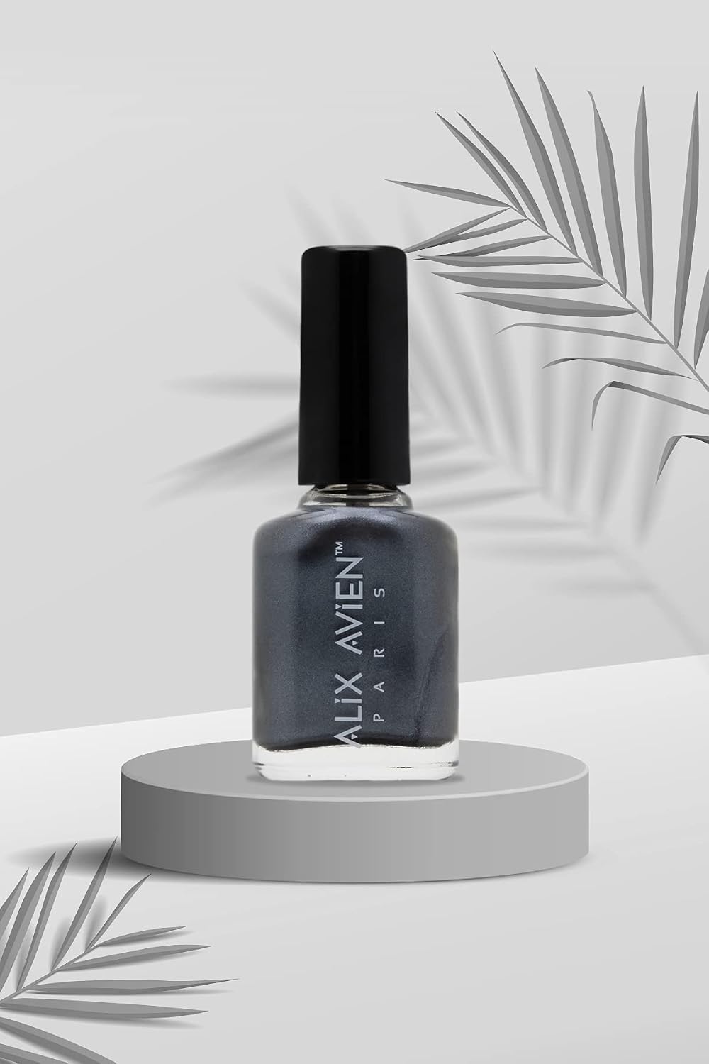 Sedefli Gri Oje 35 - Yüksek Pigmentli Uzun Süreli Kalıcılık Hızlı Kuruma - Nail Lacquer 35