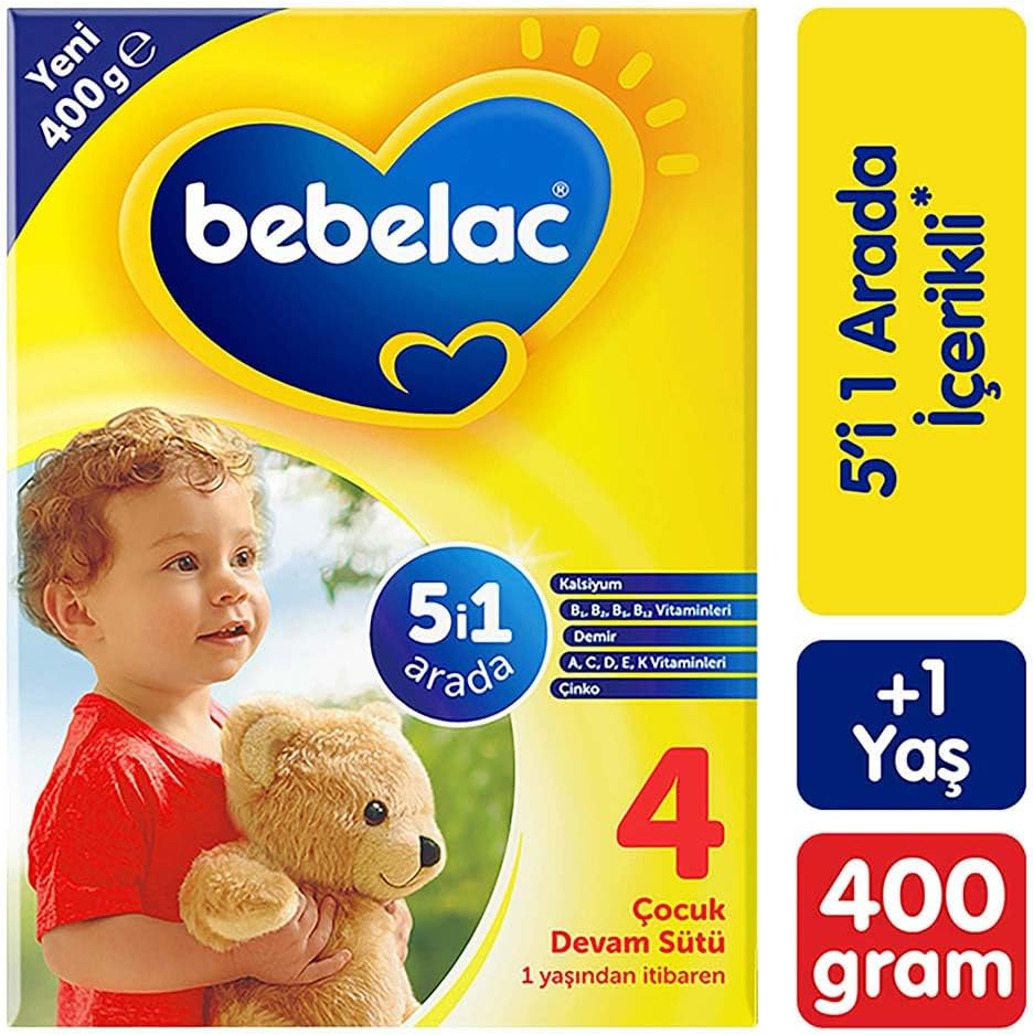 4 Çocuk Devam Sütü 400 g 1 Yaş+