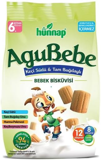 Keçisütlü Vitaminli Bebe Bisküvisi 200gr