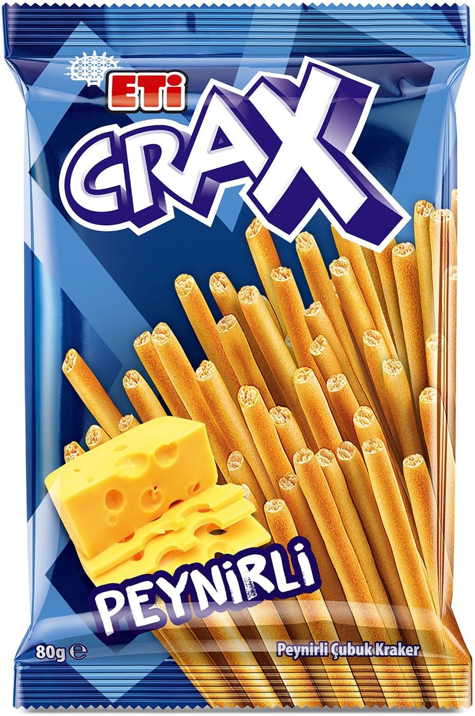 Crax Peynirli Çubuk Kraker 80 g x 17 Adet