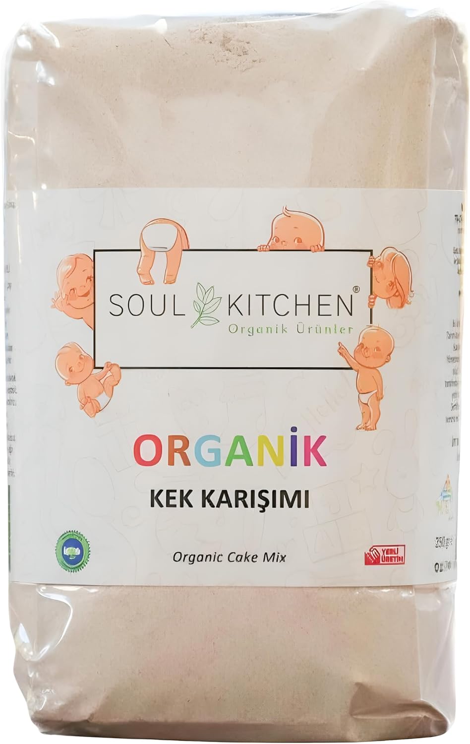 SOUL KITCHEN ORGANİK KEK KARIŞIMI 250GR