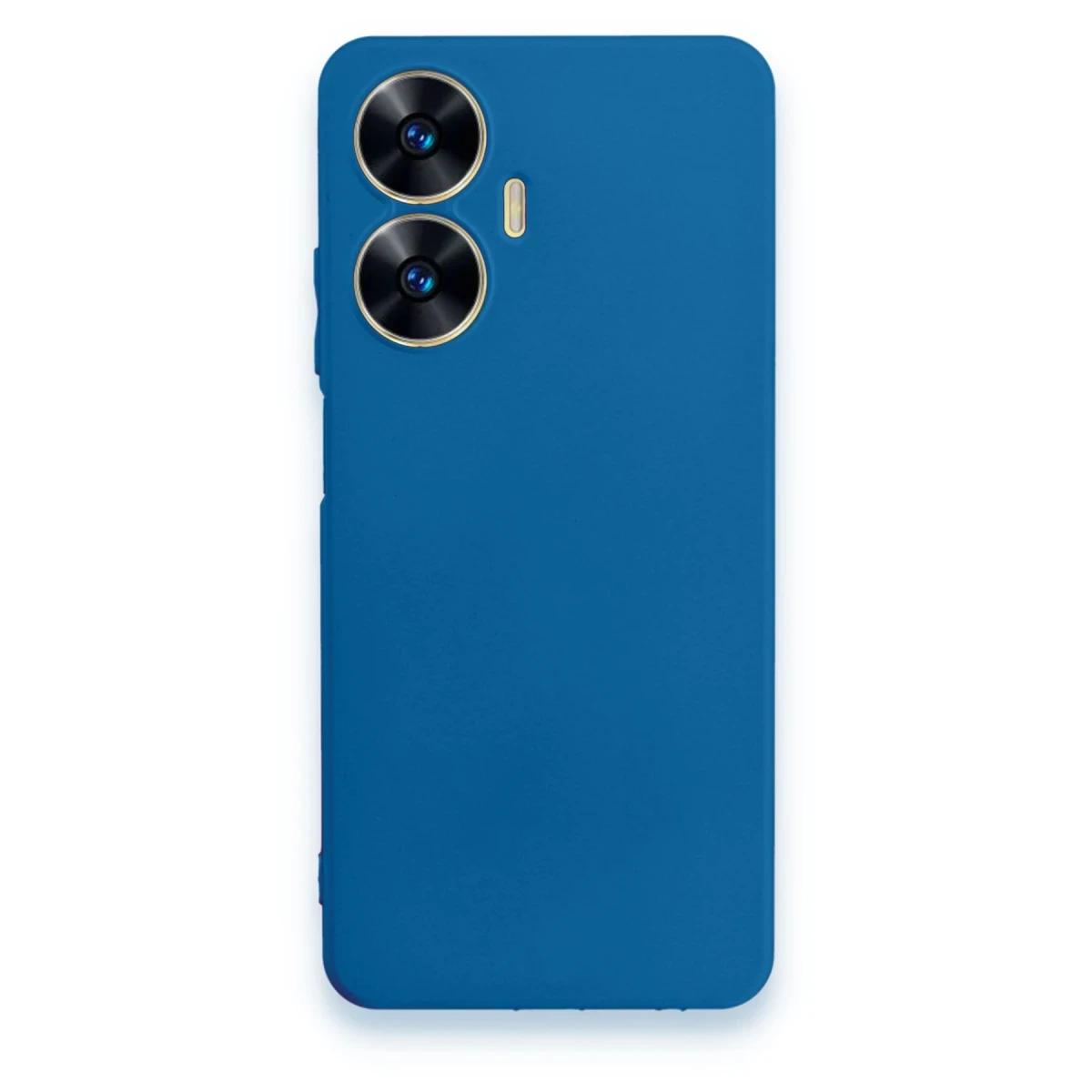 Realme C55 Kılıf First Silikon - Mavi