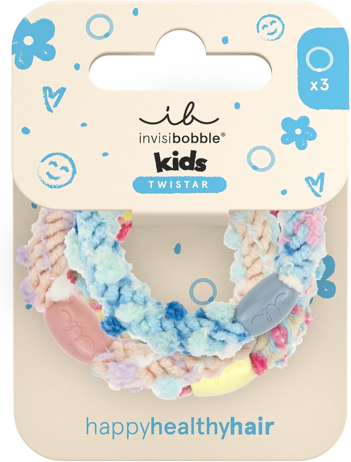 Twistar Kids Pom Pom Tie 3 Adet Çocuk Saç Tokası
