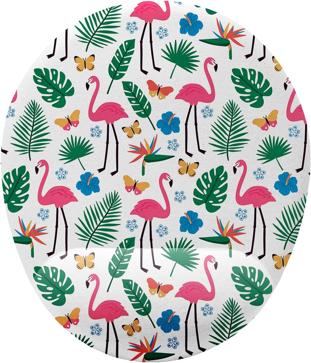 Flamingo Desenli Bilek Destekli Mouse Pad