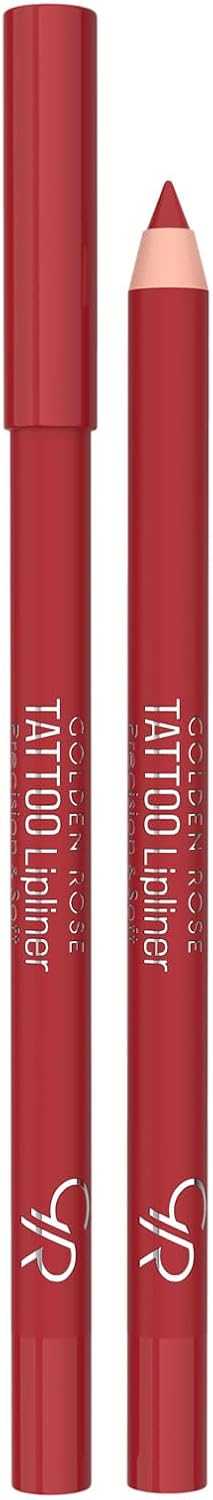 Tattoo Lipliner - Suya Dayanıklı Uzun Süre Kalıcı Dudak Kalemi No:214 Poppy Red