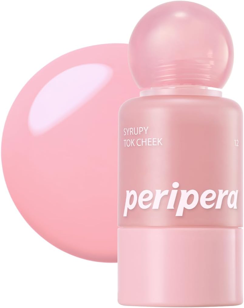 İnce Yapılı, Ciltle Bütünleşen, Pigmentli Likit Allık Syrupy Tok Cheek (12 Snug Mauve)