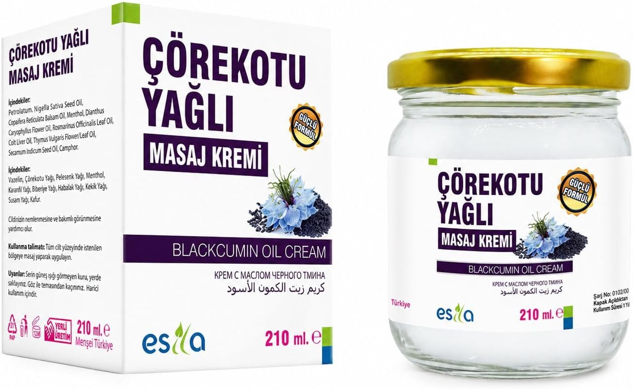 Çörekotu Yağlı Krem 210 ml.