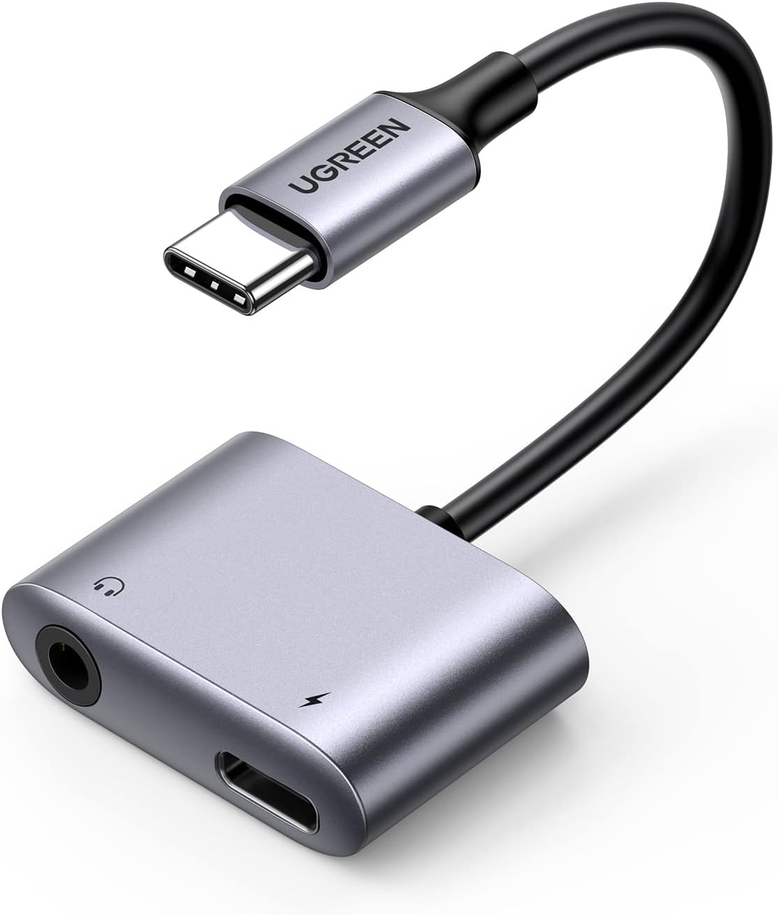 USB C - 3.5mm Kulaklık Jakı Ses Adaptörü ve Şarj Cihazı DAC Tip C - Aux Kulaklık Ayırıcı iPad Pro 2021/2020, iPad Air 4, iPad Mini 6, Galaxy S21 Ultra S20 FE Note20 Tab S7+ ile uyumlu