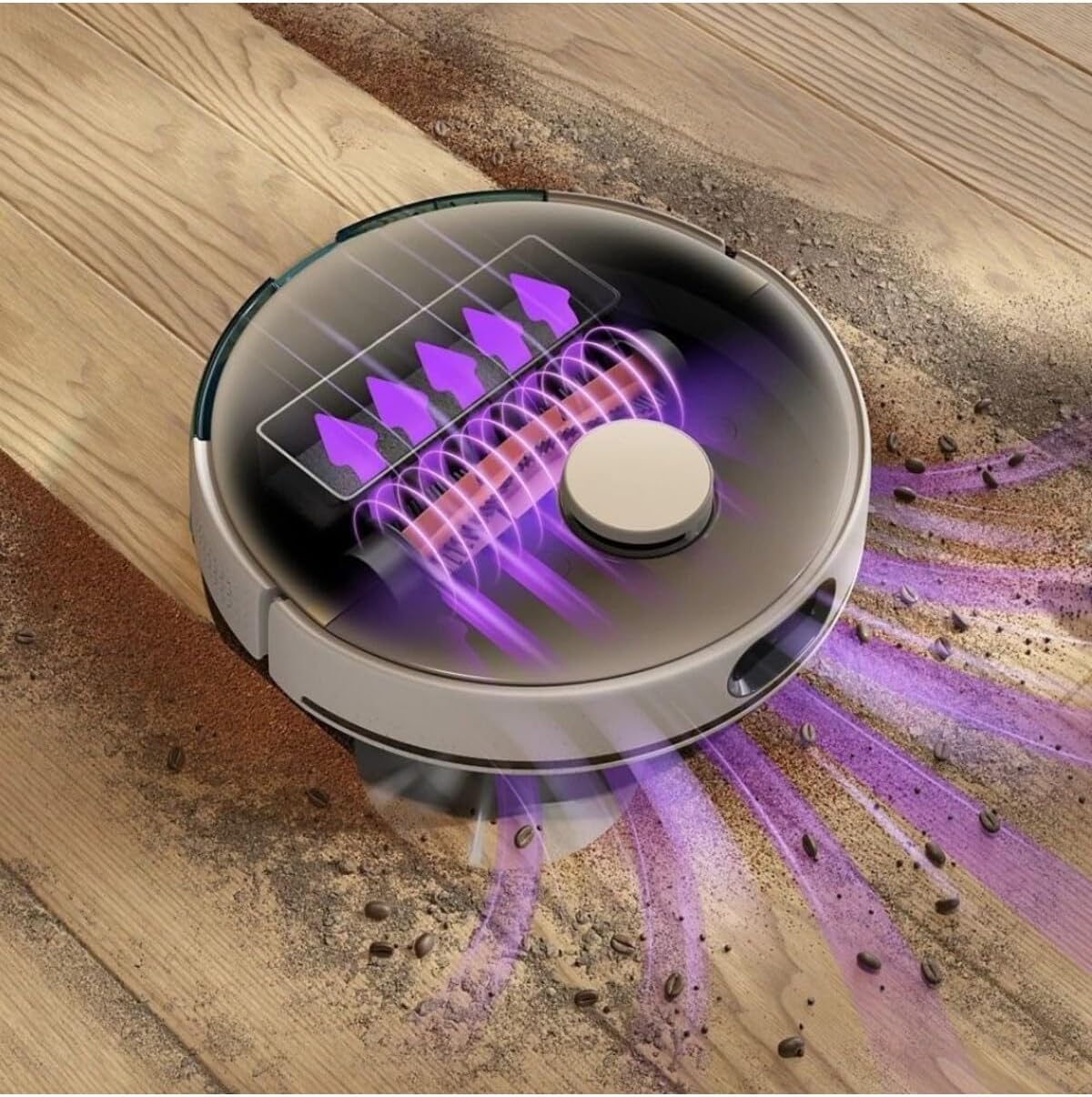 Philips HomeRun 7000 Serisi Aqua XU7000, XU7100 Robot Süpürge ile Uyumlu Ana Fırça