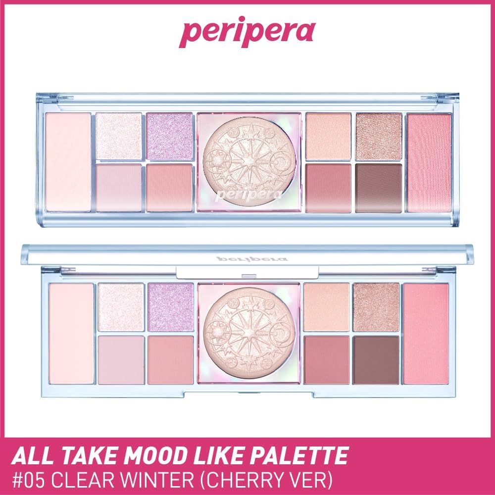 Çok Fonksiyonlu Makyaj Paleti All Take Mood Like Palette (05 Clear Winter) (Cherry Ver)