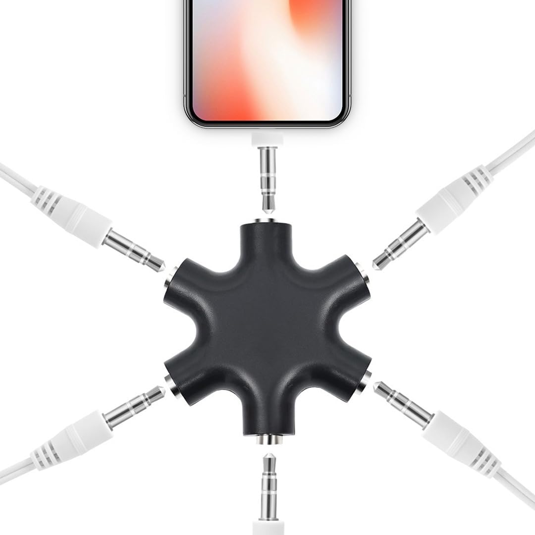 6'LI, 3.5mm Stereo, AUX, Çoklayıcı
