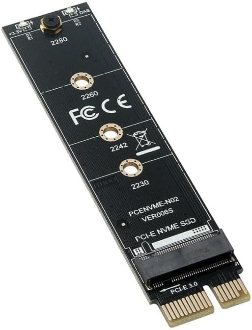 4391 M.2 Nvme Ssd Ngff To Pcie 3.0 X1 Adaptör M Key Kart Çevirici Dönüştürücü