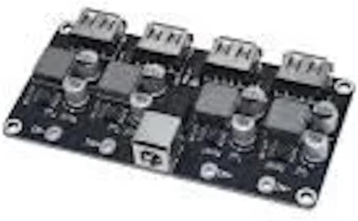 Arduino 6V - 30V 24W 4 USB'li Gerilim Azaltıcı Hızlı Şarj Kartı